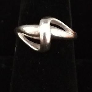 Sterling Silver Ring Size 7 1/2. $firm
